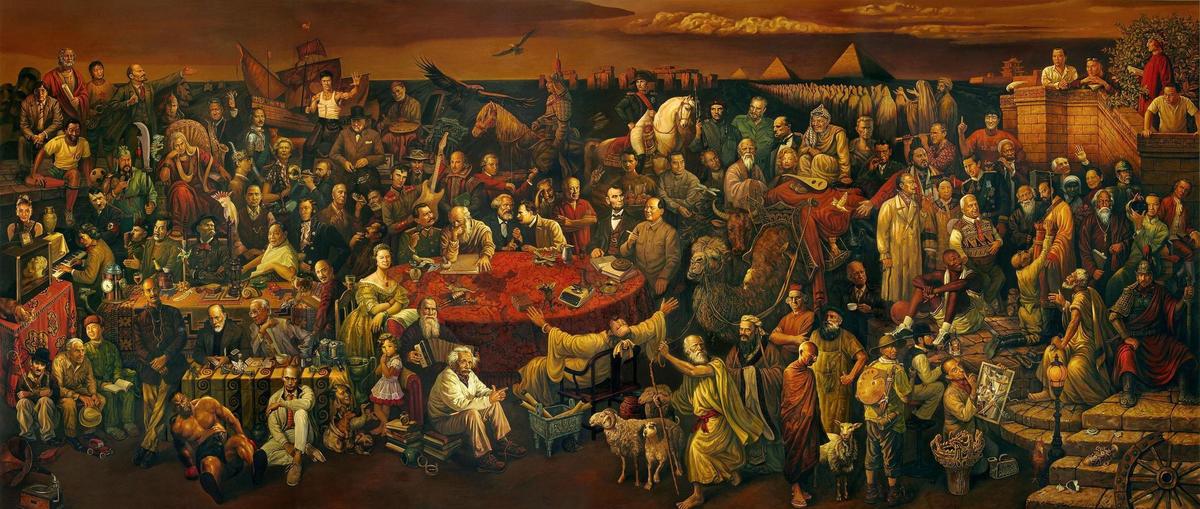 Famous People Painting 