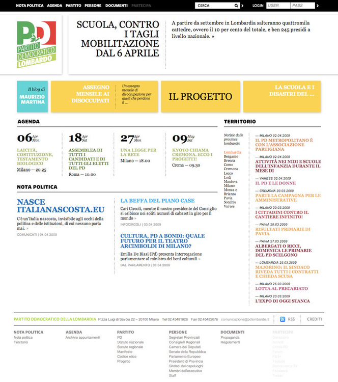 Leftloft, we are an italian design company / Clients / PD Lombardia